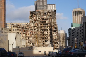 Immeuble détruit